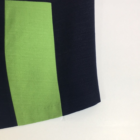LIZ BAKER Career/Office Linen-Like Window Pane Design Short Sleeve Jacket - Picture 7 of 15